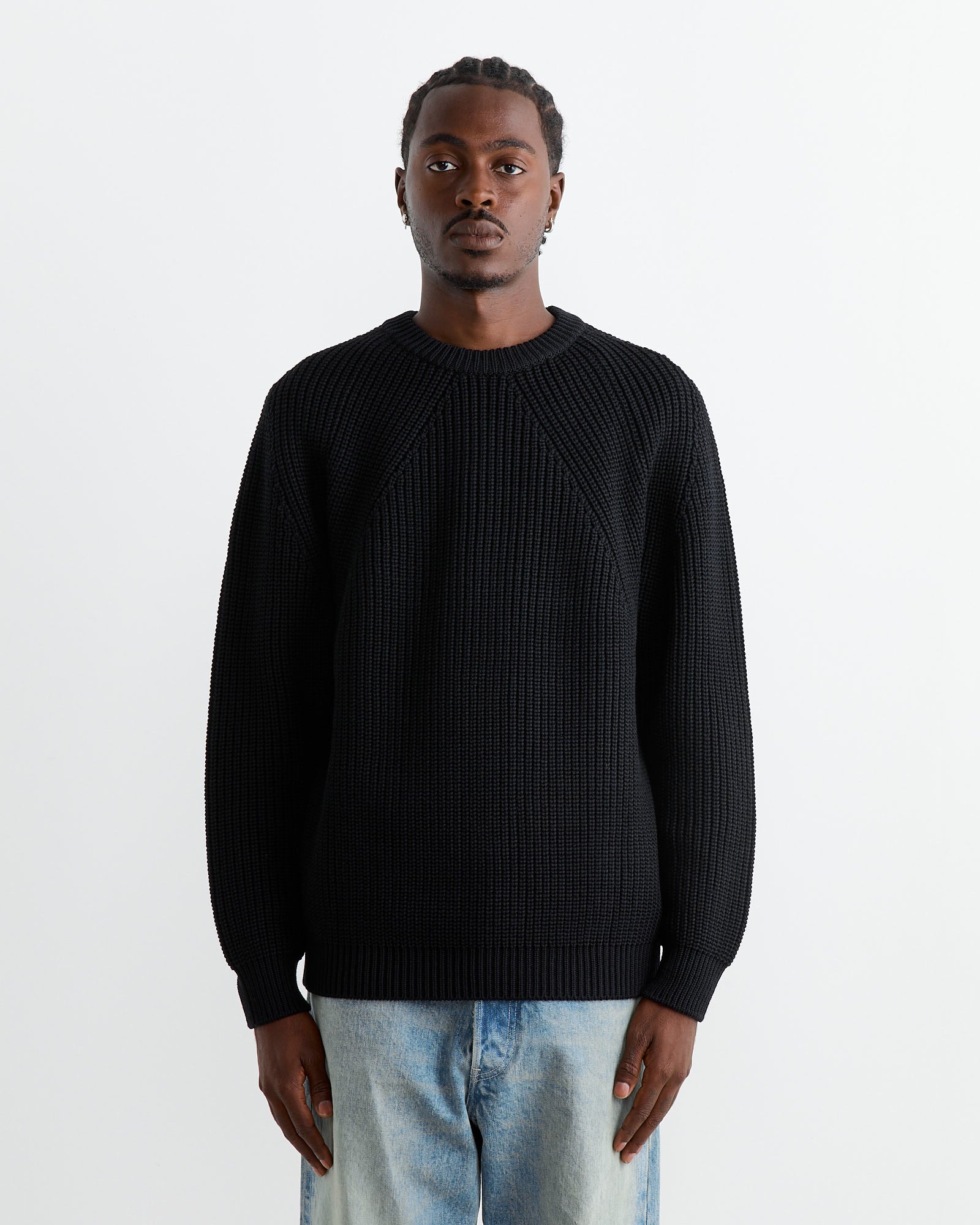 Signature Crew Neck in Black