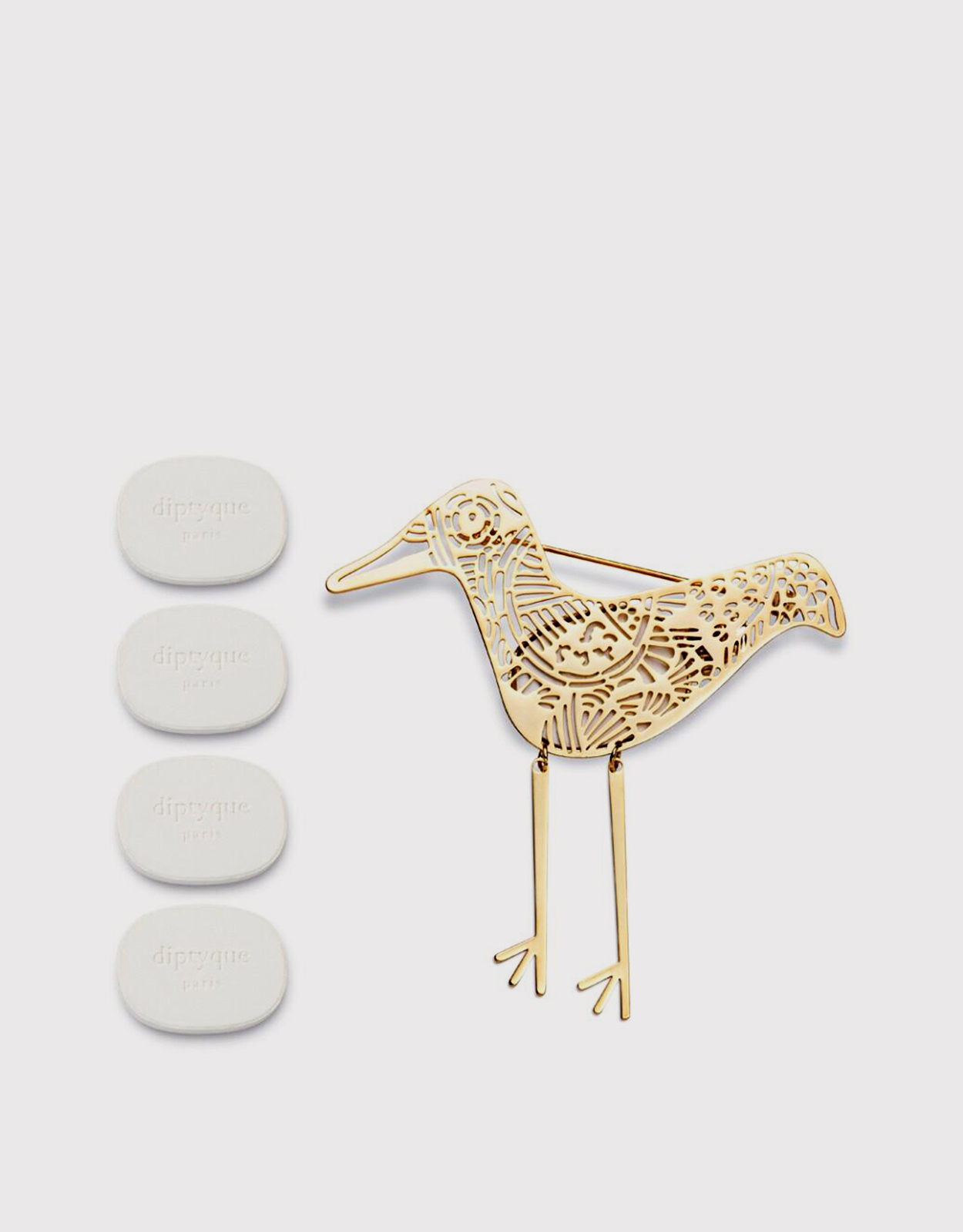 Diptyque Do Son Perfumed Brooch Ceramic Refills (Fragrance) IFCHIC.COM