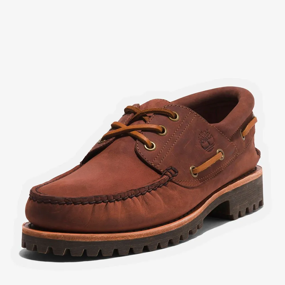 Timberland Authentic ボートシューズ 茶 | Dressinn