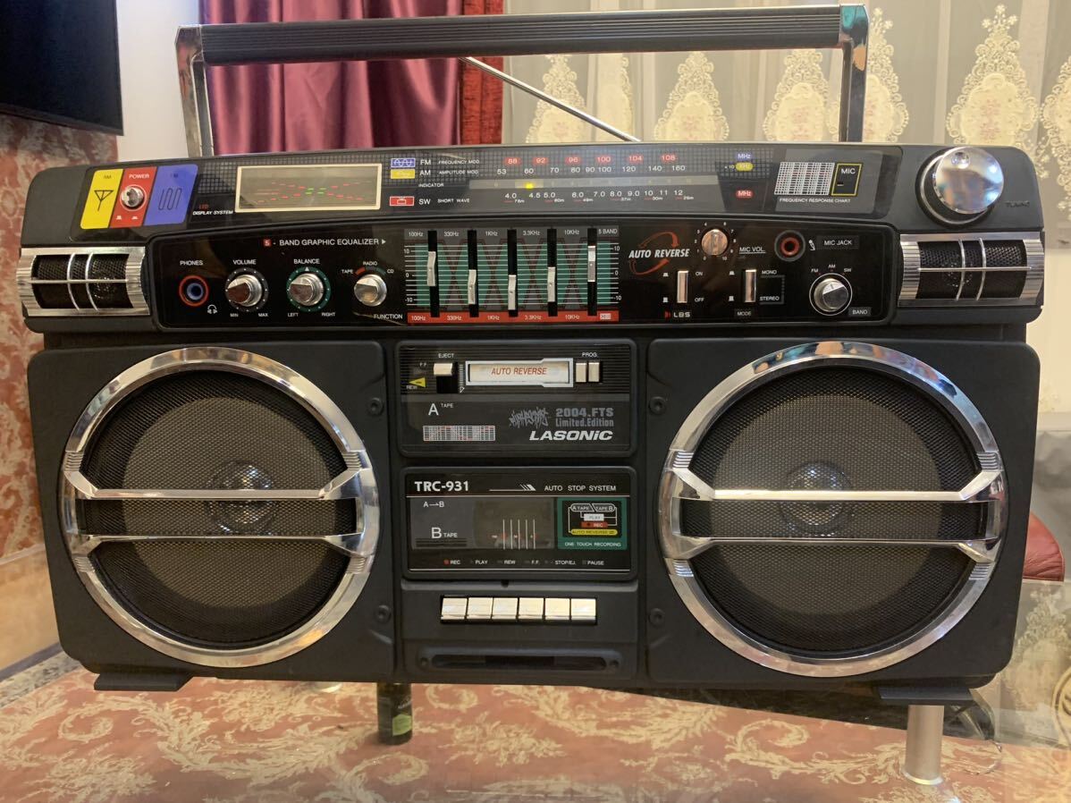 Yahoo!オークション - LASONIC TRC-931ラジカセBOOMBOX デットストック