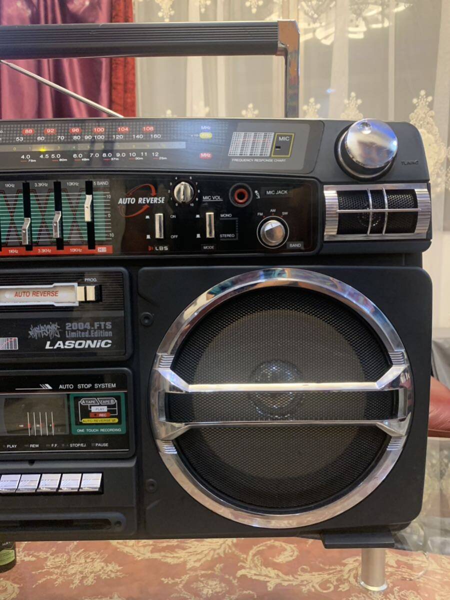 Yahoo!オークション - LASONIC TRC-931ラジカセBOOMBOX デットストック