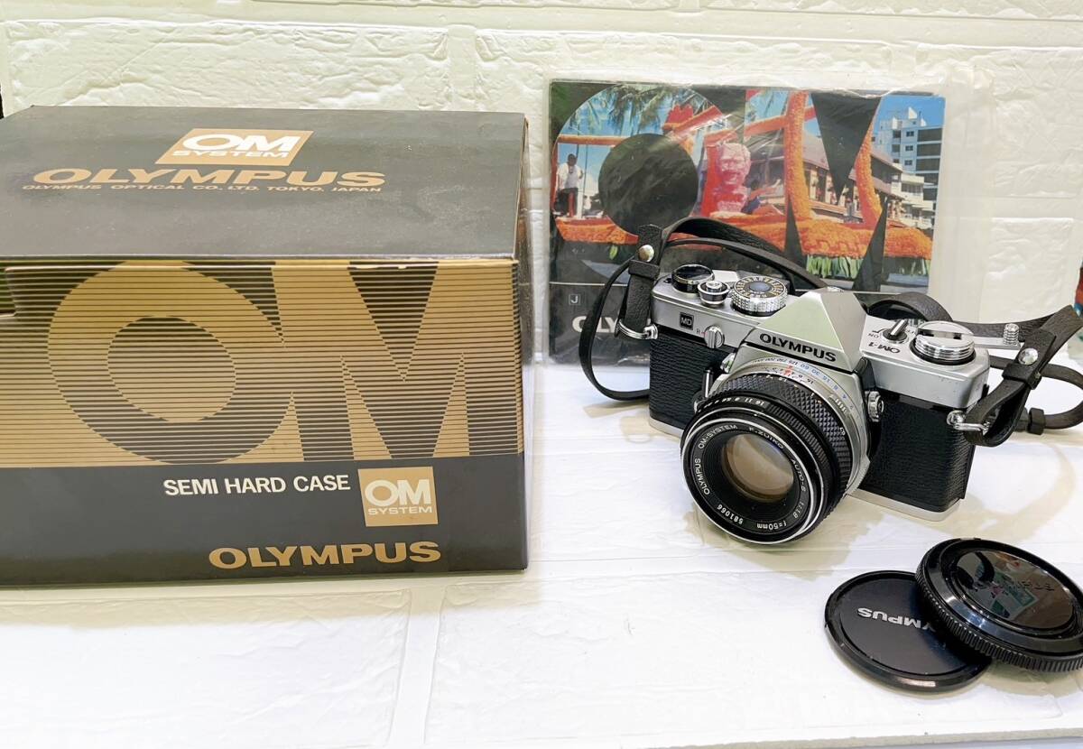 ジャンク OLYMPUS オリンパス OM-1 フィルムカメラ MF一眼レフ 0591