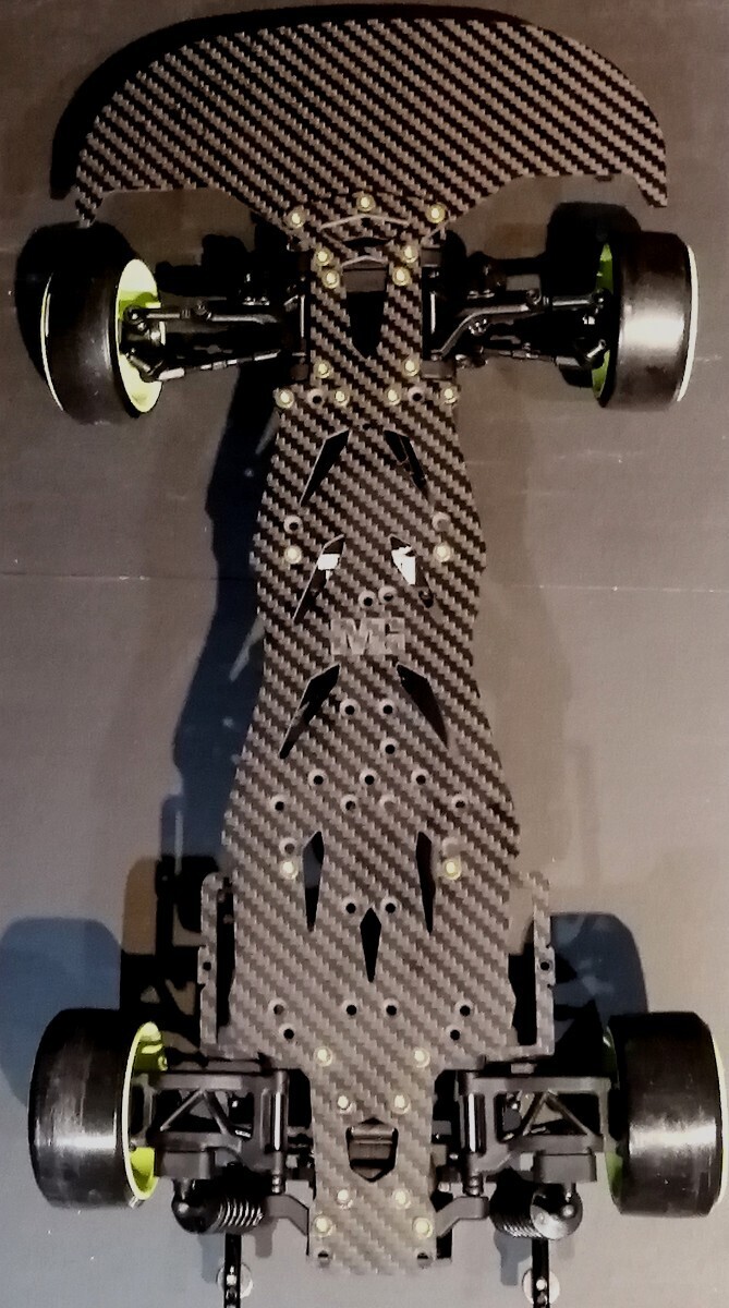 ヨコモ RD2 0 用 カーボンシャーシ キット RD2 0-MGコンバ メタル