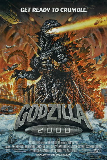 Yahoo!オークション - 『ゴジラ2000 ミレニアム』アメリカ版劇場オリジ