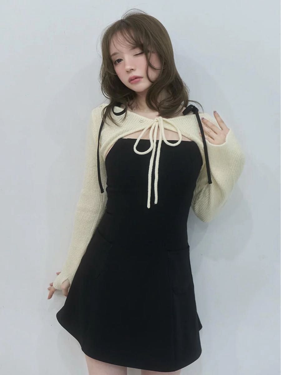 andmary Anita ribbon mini dress｜Yahoo!フリマ（旧PayPayフリマ）
