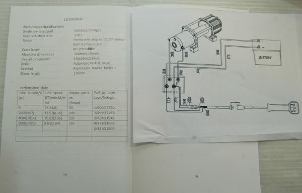 ウインチ 6000LB ワイヤレスリモコン | JCR