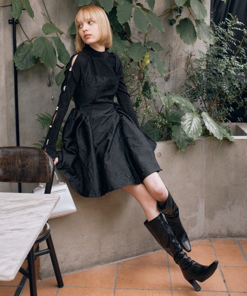 EIMY ISTOIRE（エイミーイストワール）の「ジャガードフラワーミニ