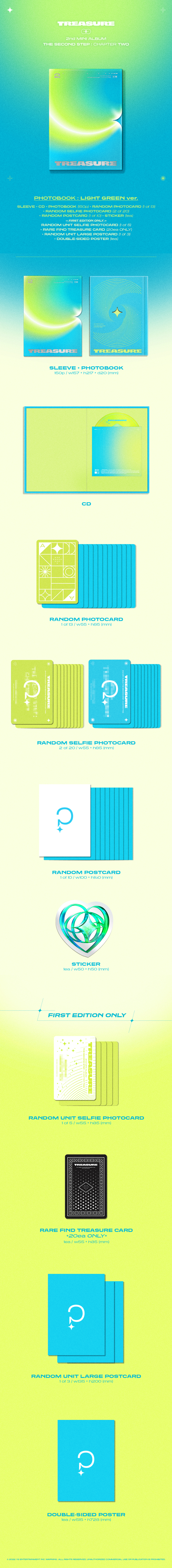 TREASURE 2nd MINI ALBUM [THE SECOND STEP : CHAPTER TWO] (PHOTOBOOK