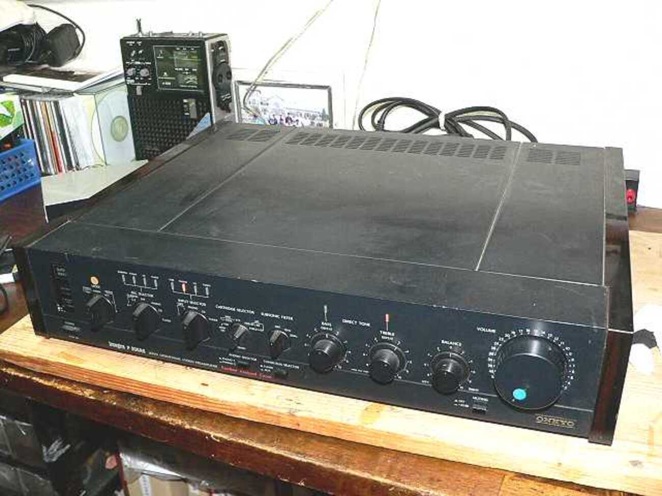 SONY Integra P-306RS ステレオプリアンプ 通電確認のみ ONKYO Integra