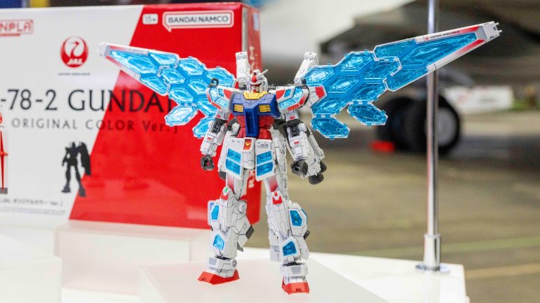 RX-78F00/E GUNDAM JAL 関西万博コラボ スペシャルパッケージ 大阪