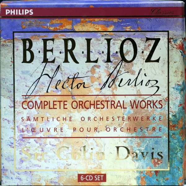 Hector Berlioz, Sir Colin Davis – Complete Orchestral Works – Box