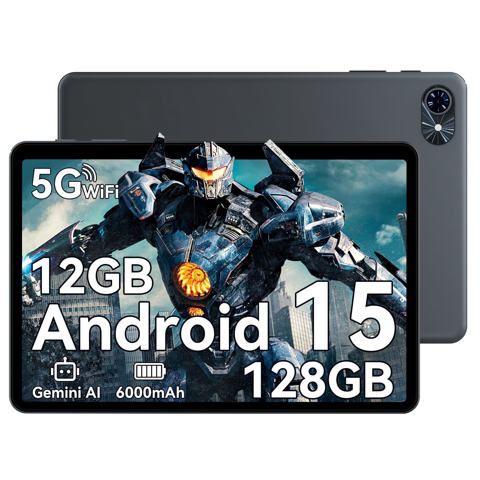 TABWEE Tablet 2025 Latest Android 15 Tablets T80, 10.5 inch Tablet