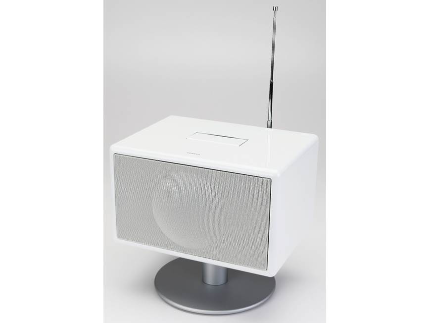 Geneva Sound System Model S (White) Clock Radio with dock for iPod