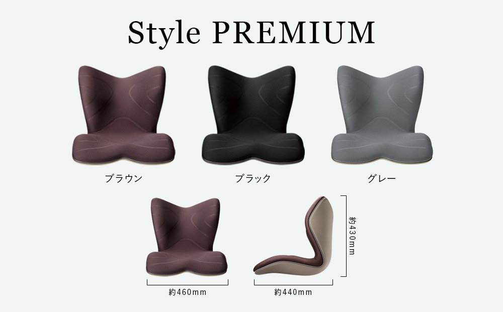 Style PREMIUM | スタイルプレミアム 骨盤 椅子 座椅子 姿勢サポート