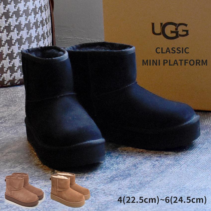 UGG（アグ） ムートンブーツ レディース CLASSIC MINI PLATFORM UGG