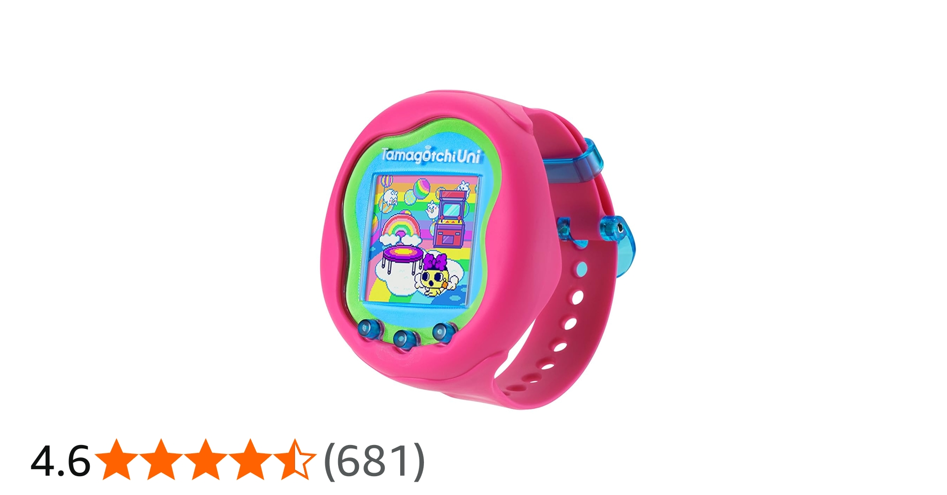 Amazon | ☆日本語プレイ可能☆ たまごっちユニ ピンク (Tamagotchi