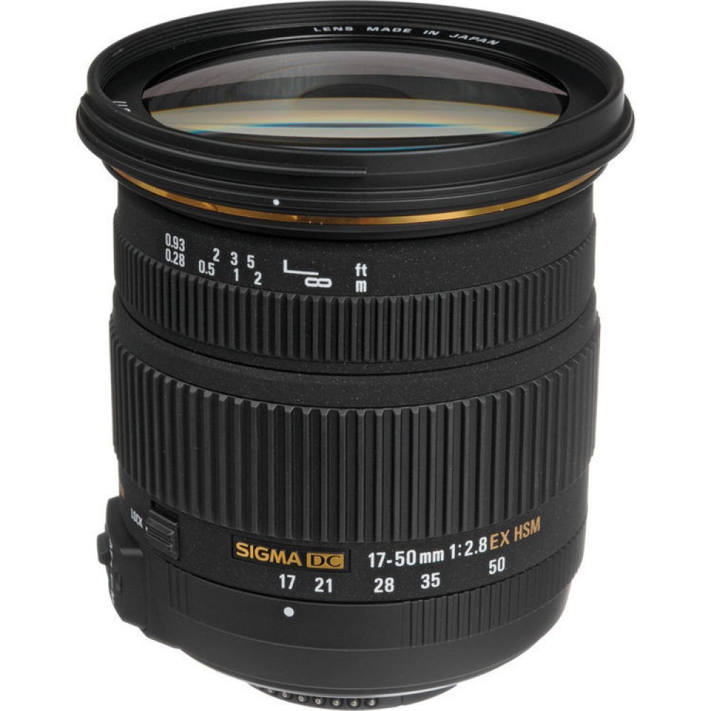 Lente Sigma 17-50mm f / 2.8 EX DC OS HSM para Canon EF - MACRO FOTO
