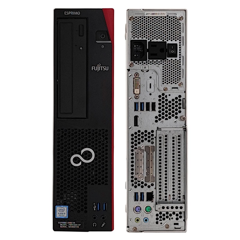 中古デスクトップ 富士通 ESPRIMO D587/RX Windows11 Pro Core i7 7700