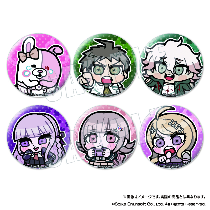 ダンガンロンパシリーズ×ぶくぶ 缶バッジ Vol.2 | 株式会社スパイク