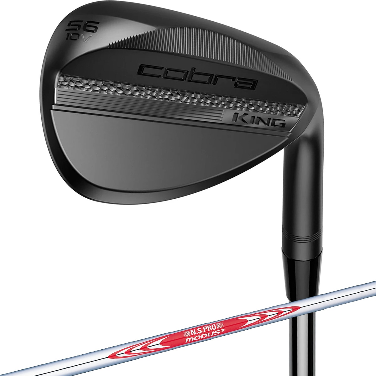 キング Vソール ウェッジ ブラックQPQ仕上げ N.S.PRO MODUS3 TOUR 105