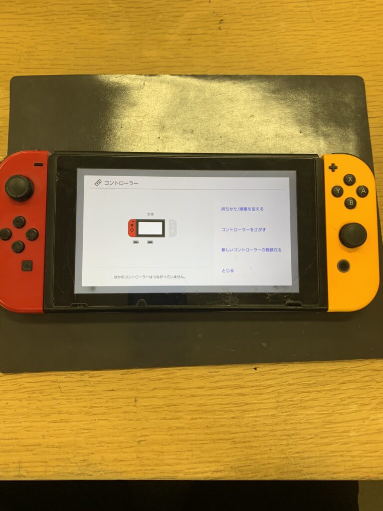 4A43 動作品 Switch 右コントローラー反応無し ジャンク扱い Easy