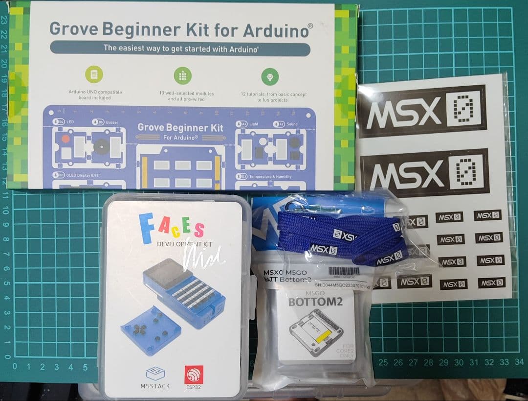 その他 MSX0 Stack + Grove Beginner Kit Seeed Studio Grove Beginner Kit - Arduino Uno Compatible Board