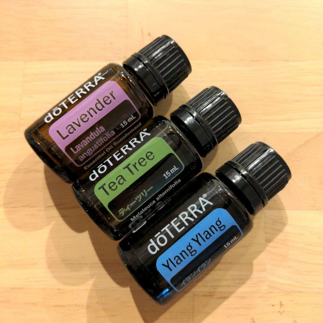 ドテラ　doTERRA　ラベンダー&ティーツリー&イランイラン15ml 　新品 doTERRA（ドテラ） ティーツリー 15ml doTERRA : お宝オンライン