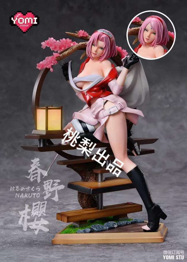 新品未開封『NARUTO』YOMI 春野サクラ フィギュア ガレキ スタチュー NARUTO ナルト 春野サクラ ガレージキット ガレキ スタチュー ②