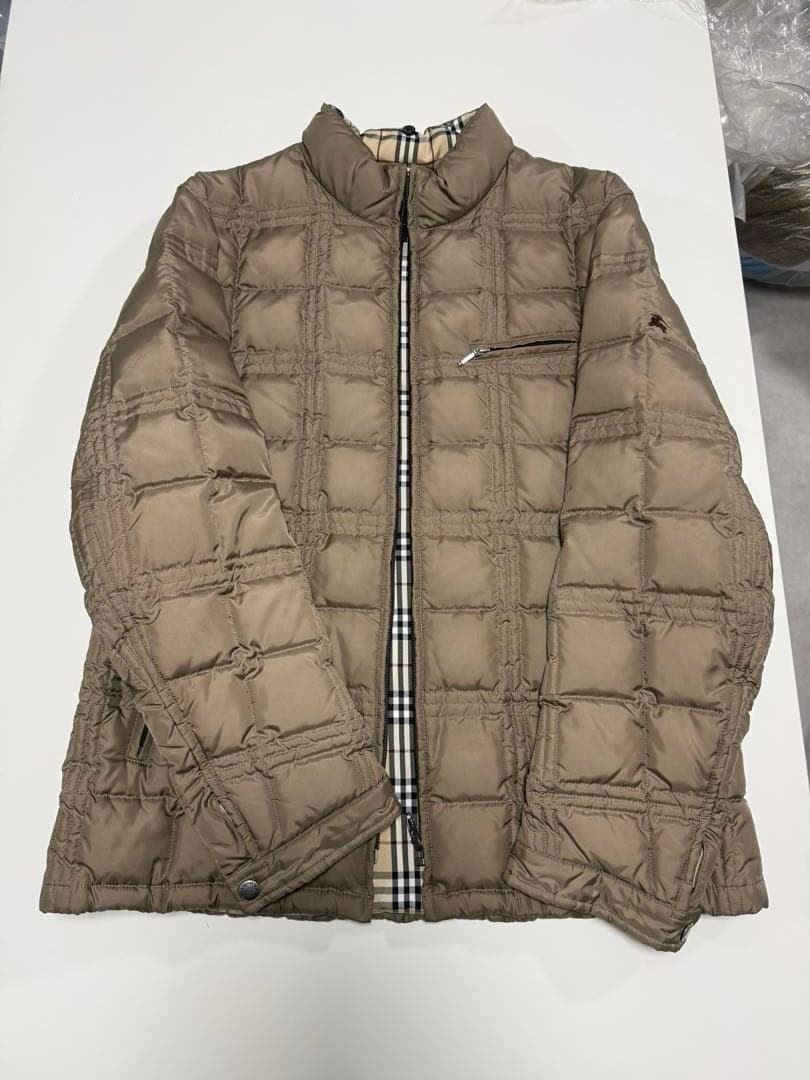 バタバタさん専用バーバリーブラックレーベル　ダウンジャケットラビットファー無し 中古・古着通販】BURBERRY BLACK LABEL (バーバリーブラックレーベル