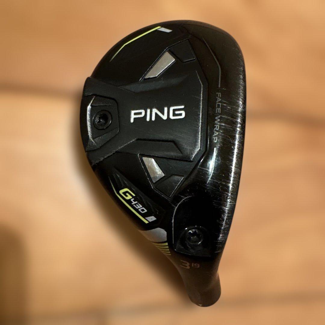 PING G430 3U 3番ユーティリティ 19度 ヘッド G430ハイブリッド│CLUB PING【PINGオフィシャルサイト】