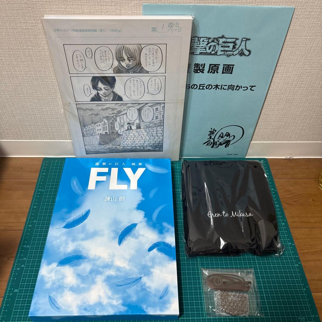 FLY 諫山創 画集(35巻欠品) 進撃の巨人 FLY 35巻｜Yahoo!フリマ（旧PayPayフリマ）