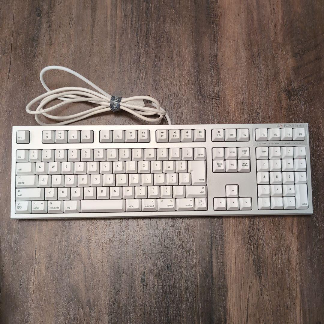 東プレ Realforce for Mac / R2-JPVM-WH 144キー 製品 : REALFORCE for Mac / R2-JPVM-WH | REALFORCE | 日本製