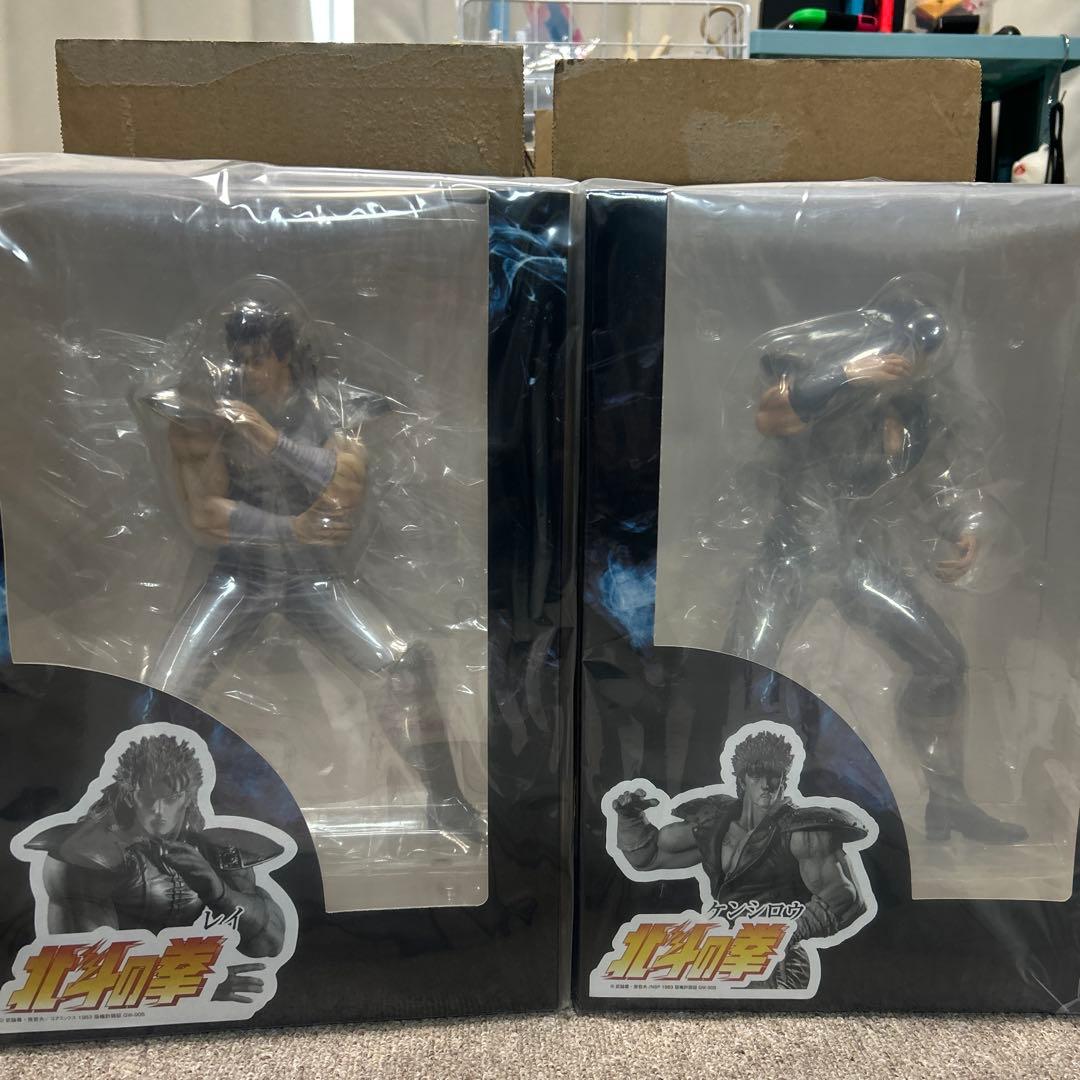 スパイスシード　北斗の拳　ケンシロウ　レイ　フィギュア　2体セット ケンシロウ＆レイ ジオラマベース - フィギュアメーカー スパイスシード