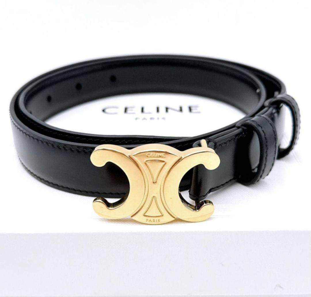 セリーヌ CELINE トリオンフ ベルト ブラック 75 楽天市場】CELINE セリーヌ ベルト TRIOMPHE BELT トリオンフ