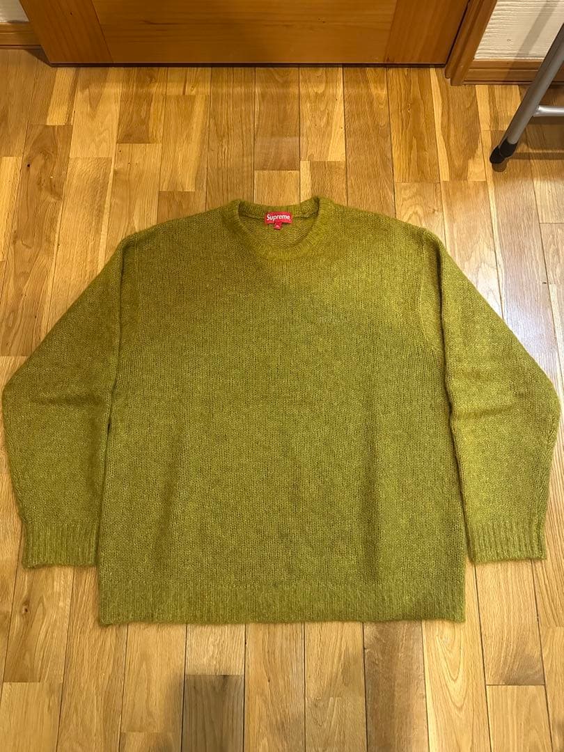 Supreme マスタード色　モヘアセーター Mohair Sweater | Supreme 22fw