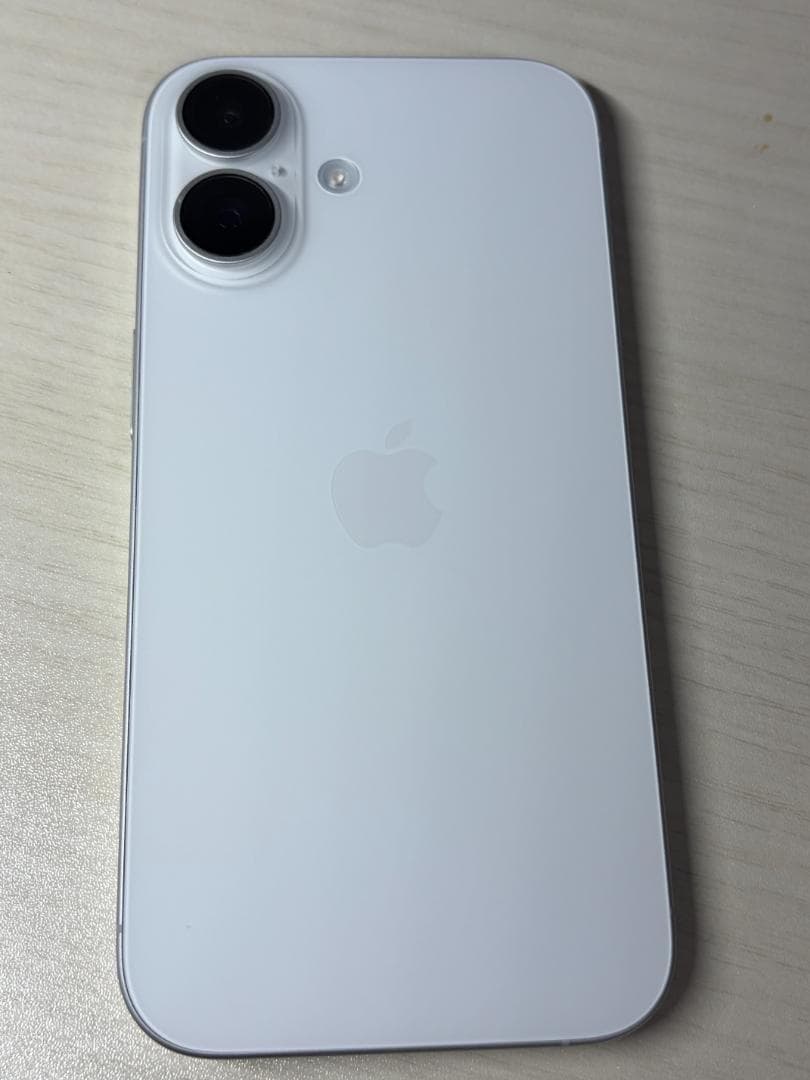 美品｜iPhone 16 ホワイト128GB＋おまけ（フィルムとケース） 1月21日まで掲載 iPhone 16e 美品 128GB ホワイト ケース付 超美品