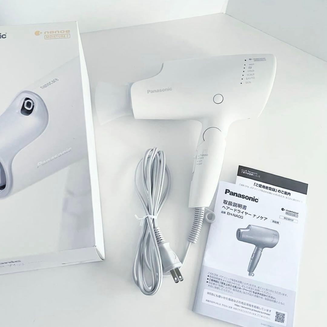 Panasonic ヘアドライヤー EH-NB0G 白 ナノケア 高浸透ナノイー Amazon | パナソニック ヘアドライヤー ナノケア 高浸透ナノイー