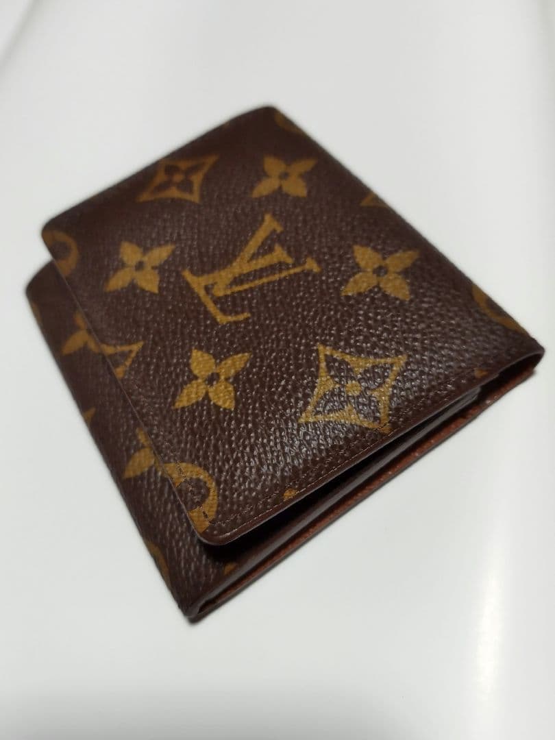 美品 ルイヴィトン LOUIS VUITTON 名刺入れ カード入れ モノグラム ◇LOUIS VUITTON◇ カードケース 名刺入れ モノグラム 黒 (Louis
