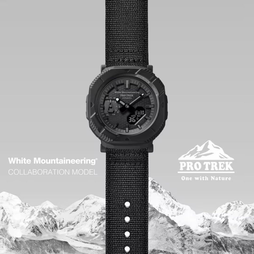 タグ付属★PRJ-B001WM-1JR White Mountaineering PRJ-B001WM-1 | PRO TREK PRJ-B001 Series Black | CASIO CANADA